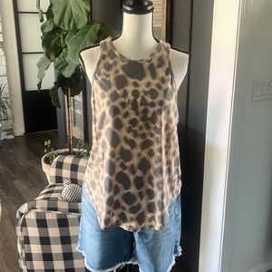 Leopard print tank